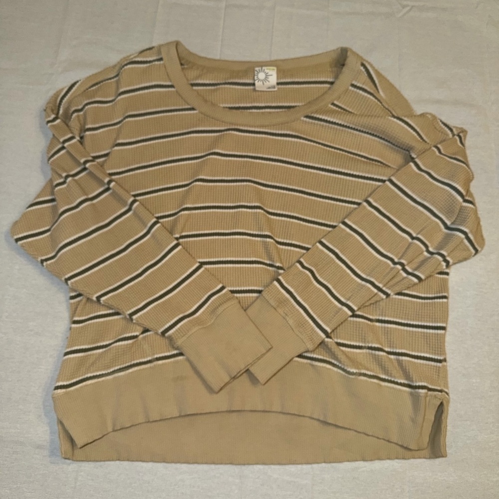 Aerie OFFLINE Waffle Knit T-Shirt